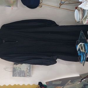 Vintage 60sFifth Avenue Collegiate Graduation Gown Black